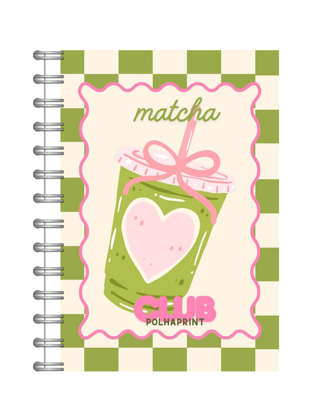 Cuaderno a5 matcha