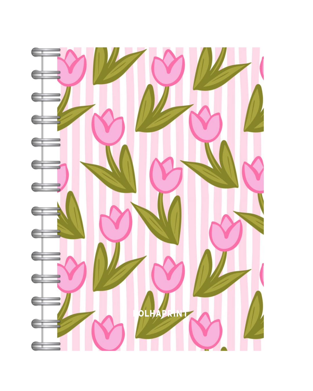 Cuaderno a5 tulipan rayado