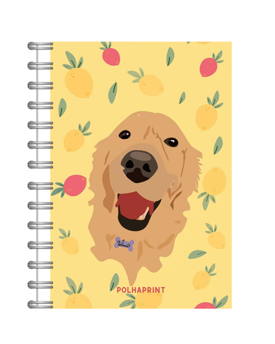 Cuaderno a5 golden