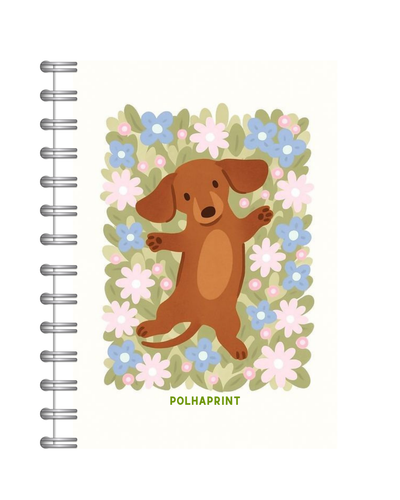 Cuaderno a5 Salchi marron